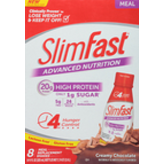 Meal Replacement Shake, Creamy Chocolate, 8 Pack