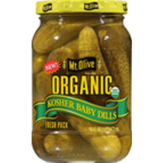 Pickles, Organic, Kosher Baby Dills