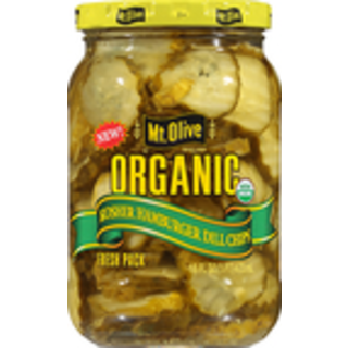 Pickle, Organic, Kosher Hamburger Dill Chips