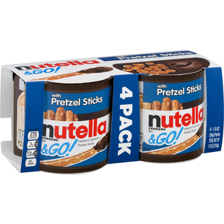 Hazelnut Spread + Pretzel Sticks, 4 Pack