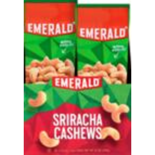 Emerald Sriracha Cashews 12 - 1.25 Oz Packs