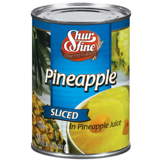 Sliced Pineapple, in Pineapple Juice