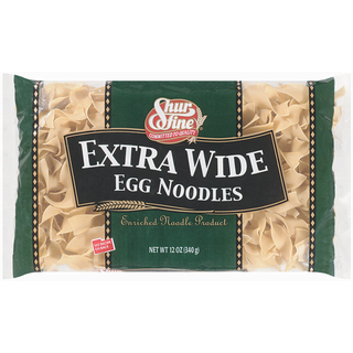 Noodles, Egg, Extra Wide