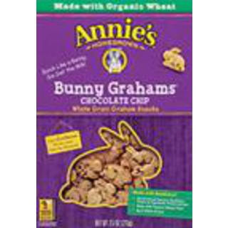 Bunny Grahams, Organic, Chocolate Chip
