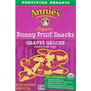 Annies Organic Grapes Galore Bunny Fruit Snacks 5 Ea