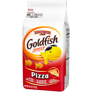Goldfish Baked Snack Crackers Pizza