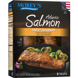 Moreys Atlantic Salmon Sweet Bourbon Fillets 2 Ea