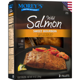 Salmon, Sweet Bourbon, Wild