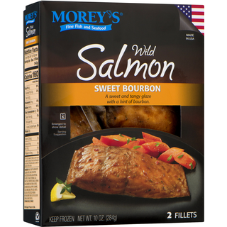 Salmon, Sweet Bourbon, Wild