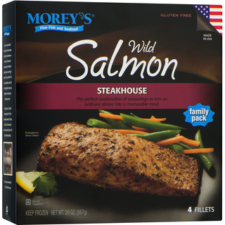 Gluten Free Steakhouse Wild Salmon
