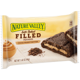 Filled Squares, Cocoa Peanut Butter