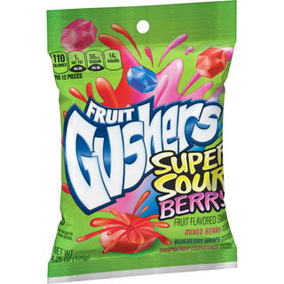 Fruit Flavored Snacks, Super Sour Berry