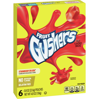 Fruit Flavored Snacks, Strawberry Splash