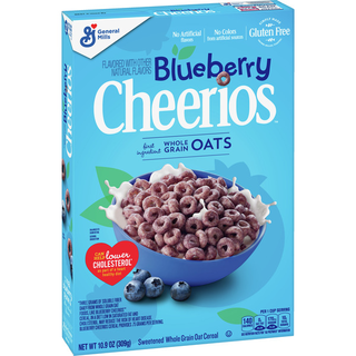 Cereal, Cheerios, Blueberry