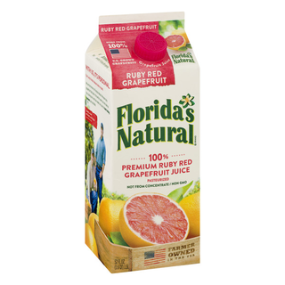 100% Juice, Ruby Red Grapefruit, Premium