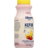 Kefir Cultured Milk Smoothie, Lowfat, Strawberry-Banana