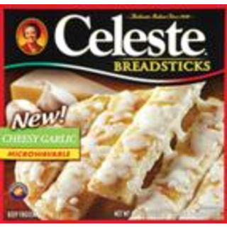Celeste Cheesy Garlic Breadsticks, Microwavable Frozen Garlic Bread Cheese Stick