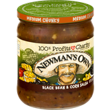 Salsa, Black Bean & Corn, Medium Chunky
