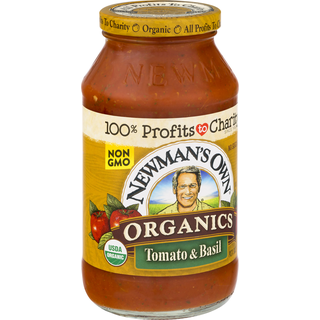 Pasta Sauce, Organic, Tomato & Basil