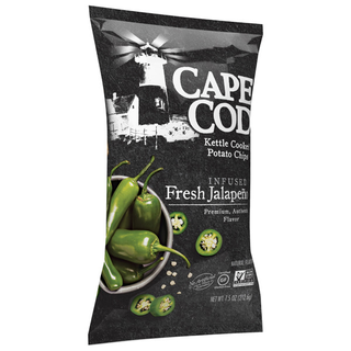 Kettle Cooked Potato Chips, Fresh Jalapeno