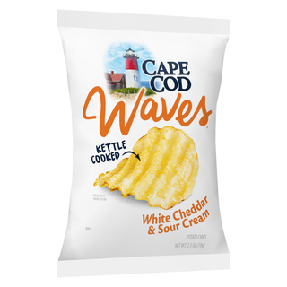 Waves Potato Chips, White Cheddar & Sour Cream