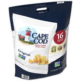 Cape Cod Kettle Cooked Original Potato Chips 16 On-the-go Packs Bag 16 - 1 Oz Ba