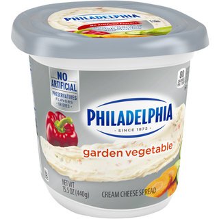 Cream Cheese Spread, Garden Vegetable