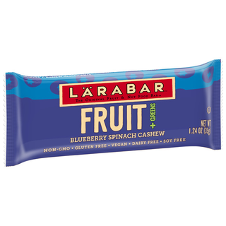 Fruits & Greens Bar, Blueberry Spinach Cashew