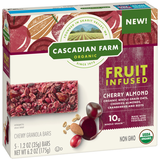 Cherry Almond Chewy Granola Bars