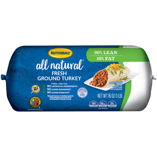 All Natural Fresh Ground Turkey, 90% Lean