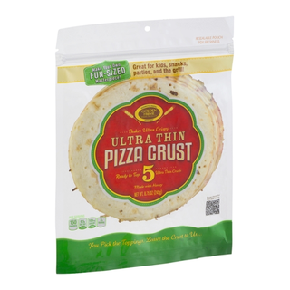 Pizza Crust, Handcrafted, Ultra Thin