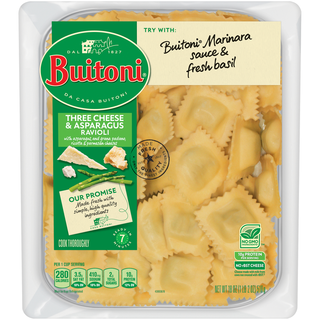 Ravioli, Three Cheese & Asparagus, Family Size