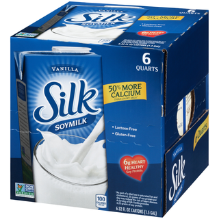 Silk Soy Vanilla 6 Pk 10445617 Project Nilla 6-32 Fl Oz(1 Qt)946 Ml Cartons