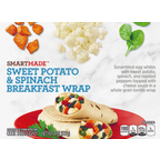 Sweet Potato & Spinach Breakfast Wrap