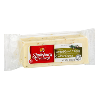 Toasted Onion N' Chives Cheddar Cheese