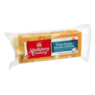 Cheese, Three Pepper Marble Cheddar