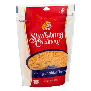 Sharp Cheddar Cheese, Shredded