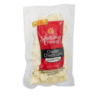 Cheddar Cheese Curd, Garlic & Chive
