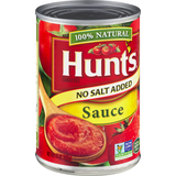 Tomato Sauce, No Salt Added