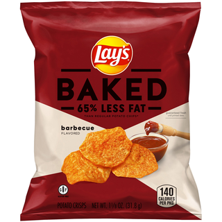 Oven Baked Potato Chips, Barbecue