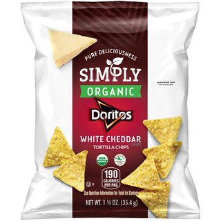 Tortilla Chips, White Cheddar