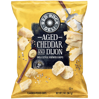 Potato Chips, Aged Cheddar and Dijon