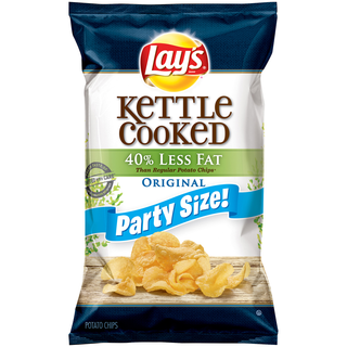 Kettle Cooked, Original, 40% Less Fat