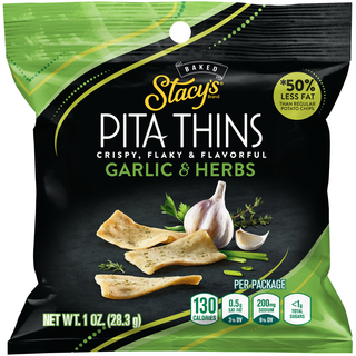 Pita Thins, Garlic & Herbs