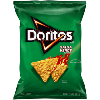 Tortilla Chips, Salsa Verde