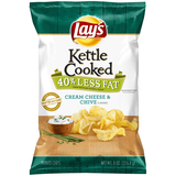 Kettle Cooked, Potato Chips, Cream Cheese & Chive