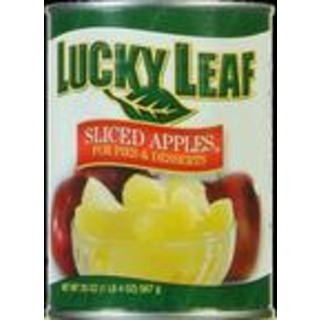 Lucky Leaf Sliced Apples 20 Oz