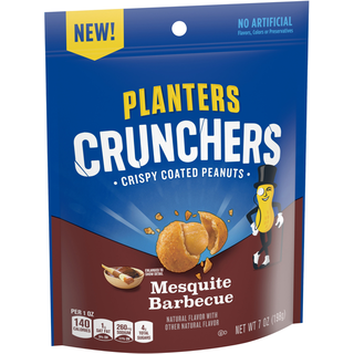 Crunchers, Crispy Coated Peanuts, Mesquite BBQ