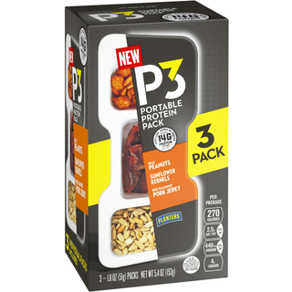 Peanuts, Suflower Kernels, Pork Jerky