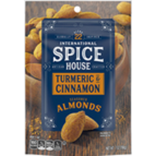 Seasoned Almonds, Turmeric & Cinnamon